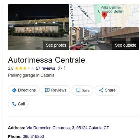 アパート Luna Prime Collection カターニア
